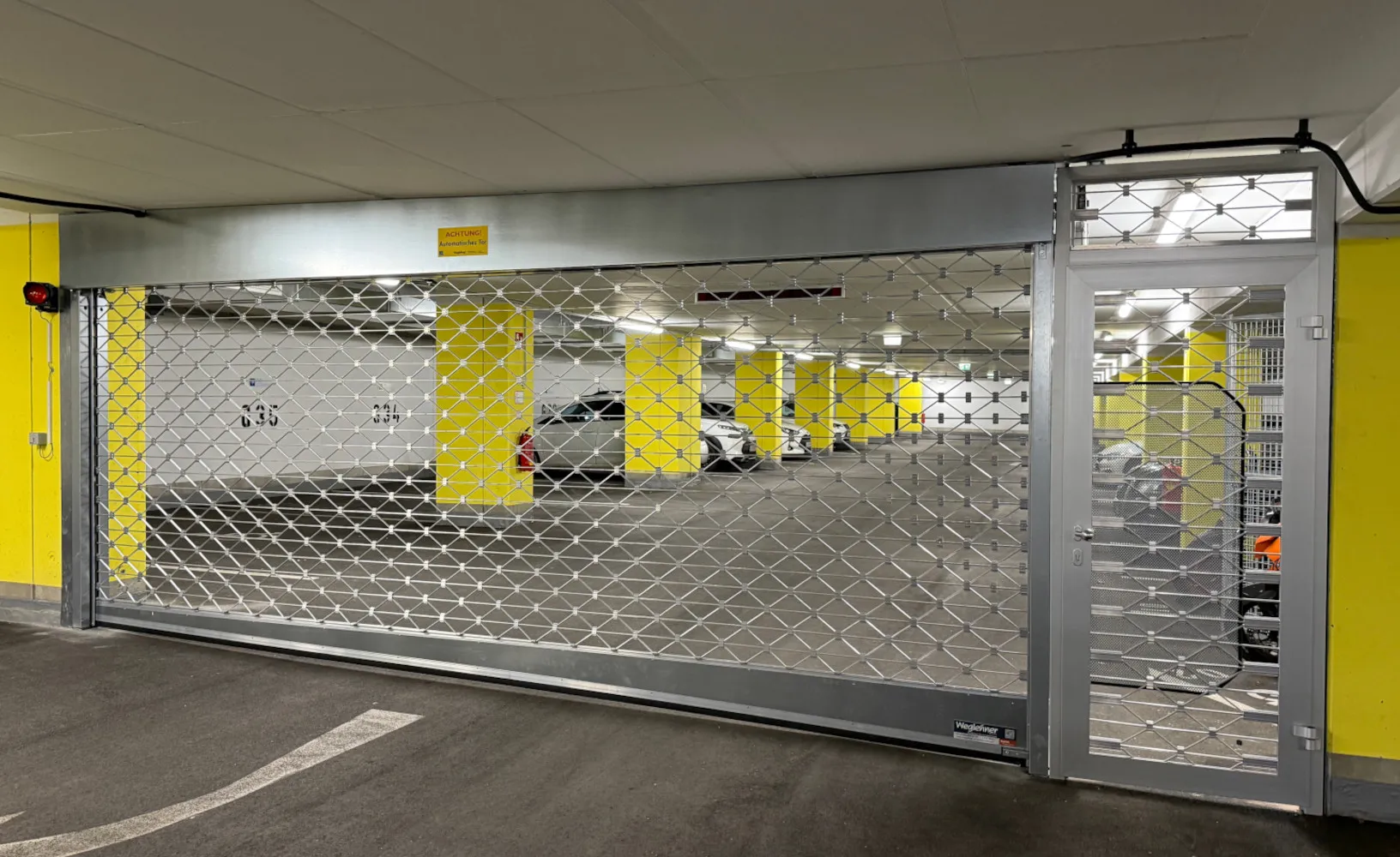 Underground Parking Roll-Up Door
