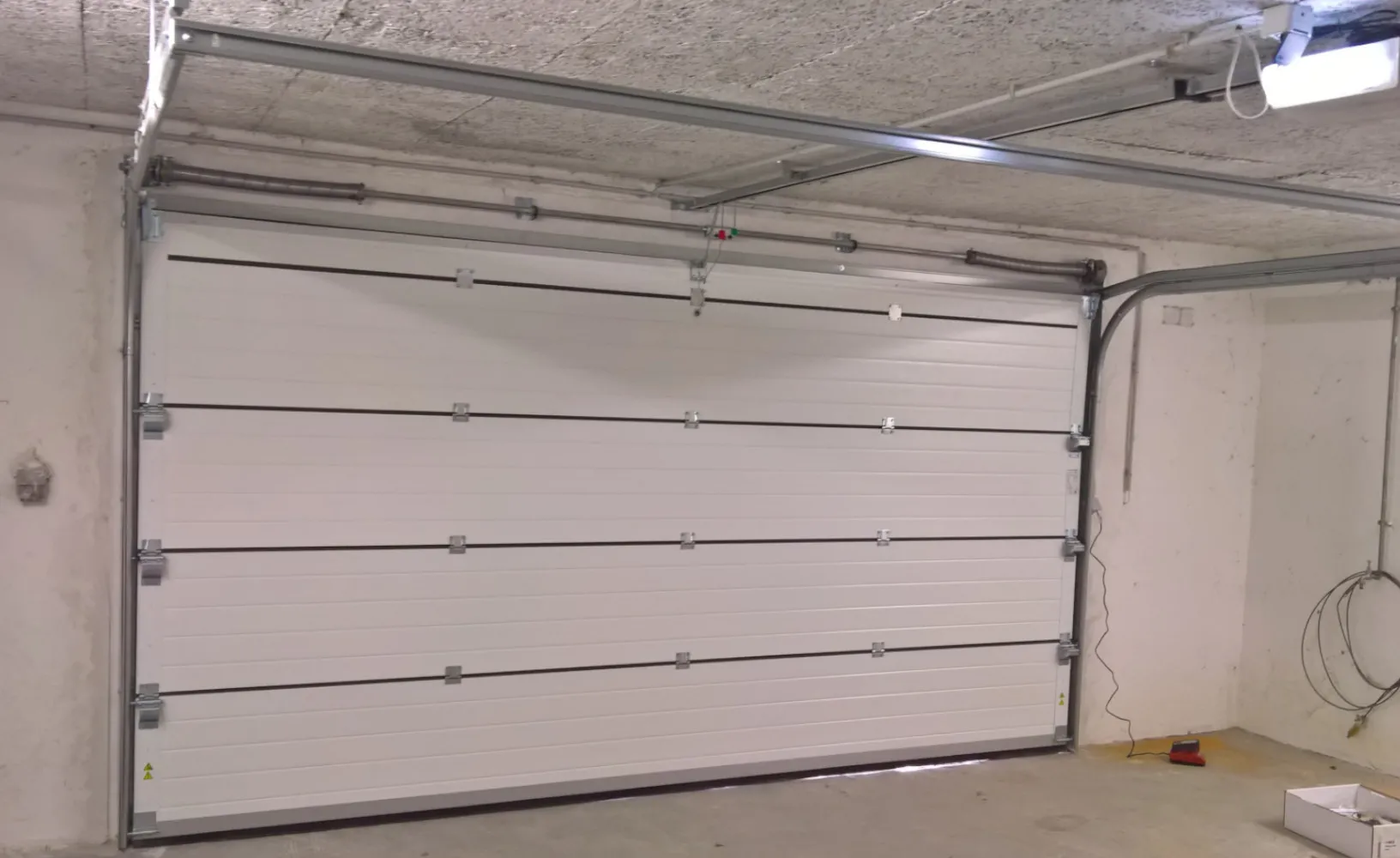 Interior View Garage Door Weglehner