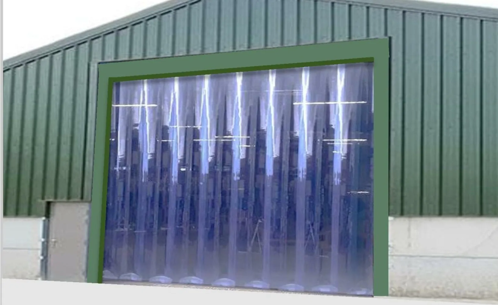 Weglehner PVC Strip Curtain for Warehouse/Factory Entrance