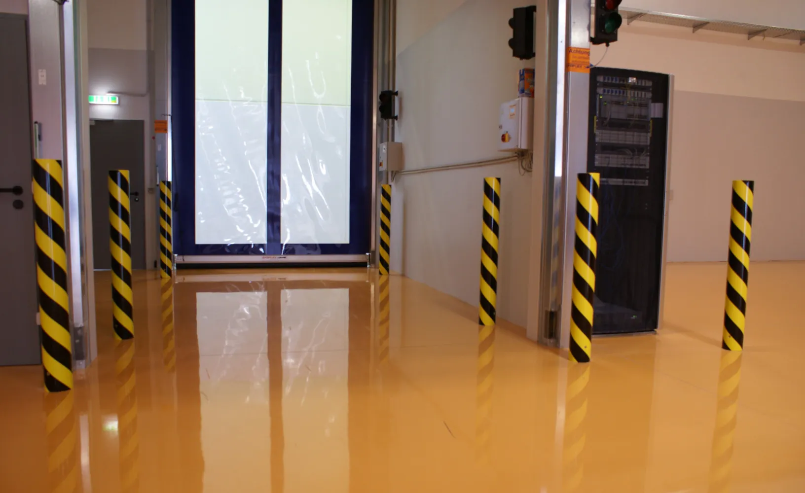 Weglehner - Rammschutzpoller Halle - Lösung